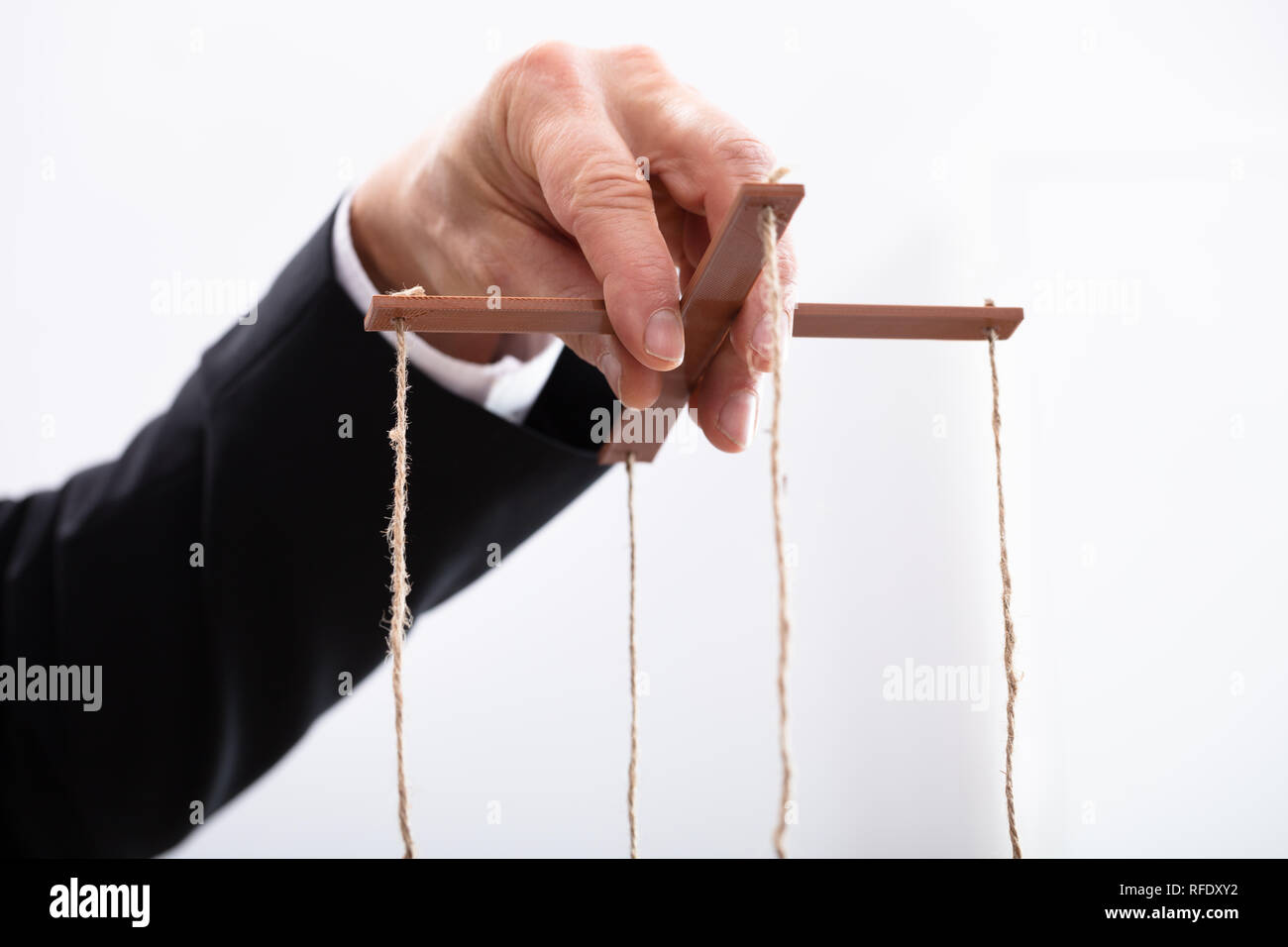 Puppet Strings Hand High Resolution Stock Photography and Images Alamy