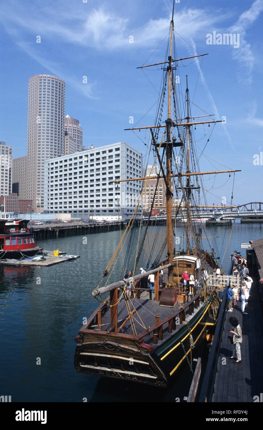 Boston Tea Party Ship and Museum, Boston, Massachusetts, USA, United