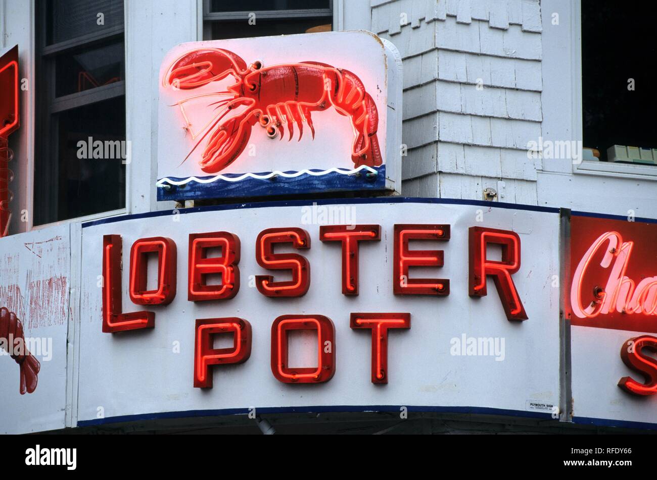Lobster restaurant, Massachusetts, USA, United States of America Stock