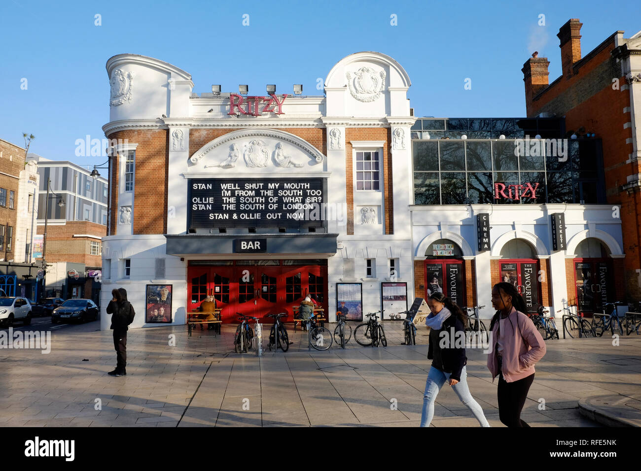 A general view of Ritzy cinema in Brixton, London Stock Photo