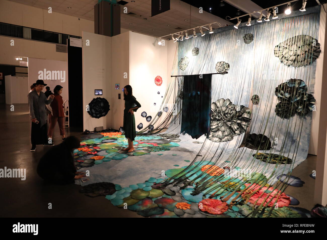 Los Angeles, CA/USA 1/24/2019 The LA Art Show at Los Angeles