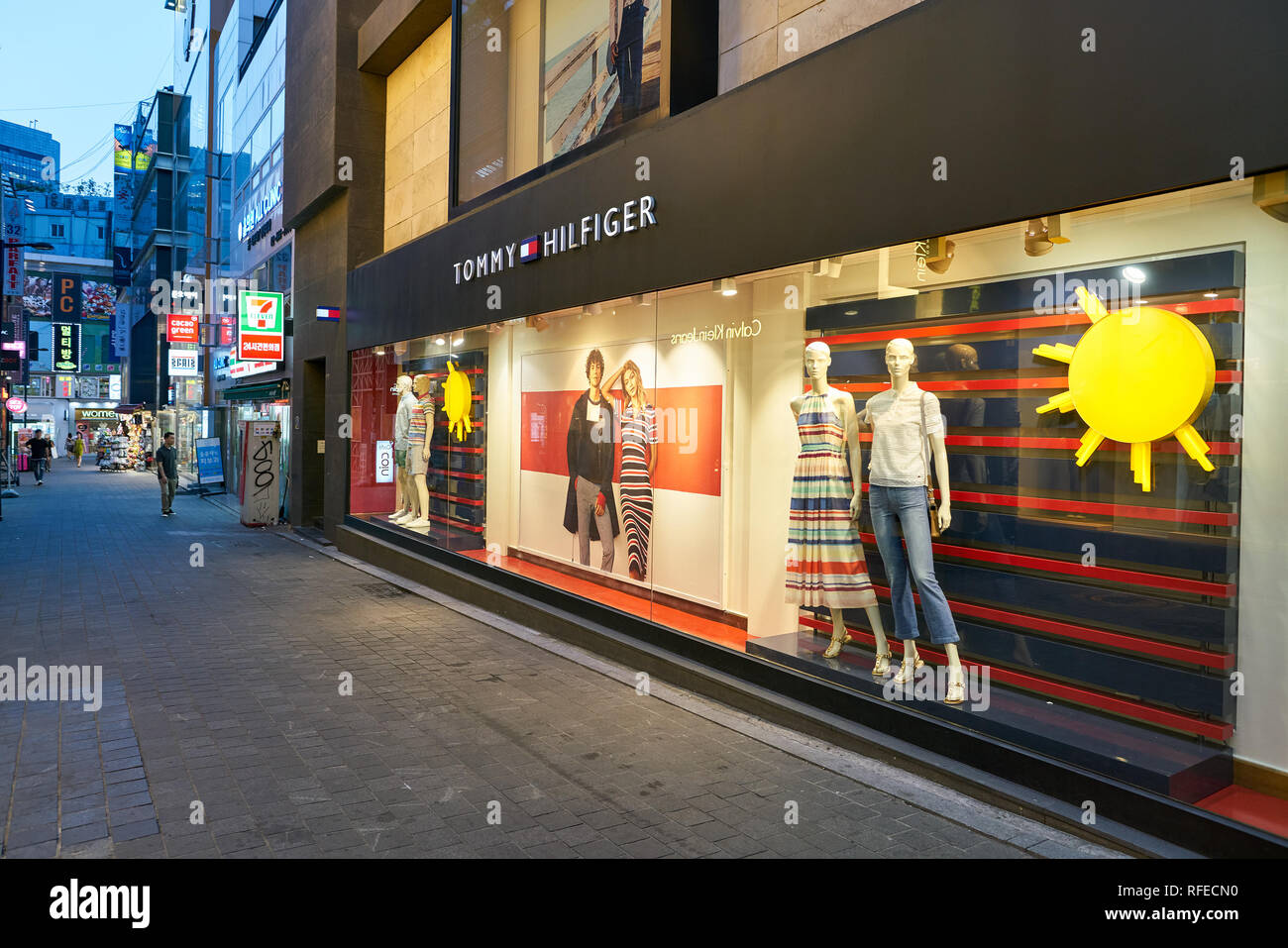 SEOUL, SOUTH KOREA - CIRCA MAY, 2017: a Tommy Hilfiger storefront in Seoul  Stock Photo - Alamy
