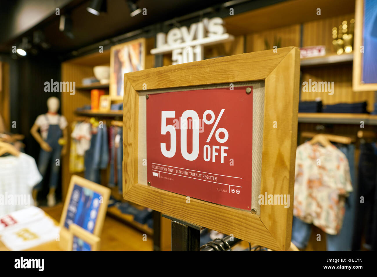 levi's store discount