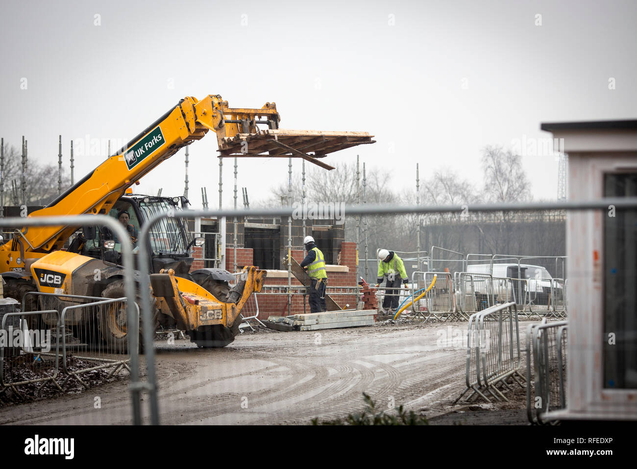 Keepmoat Homes Lyndon Park , Great Harwood, Blackburn. Building work