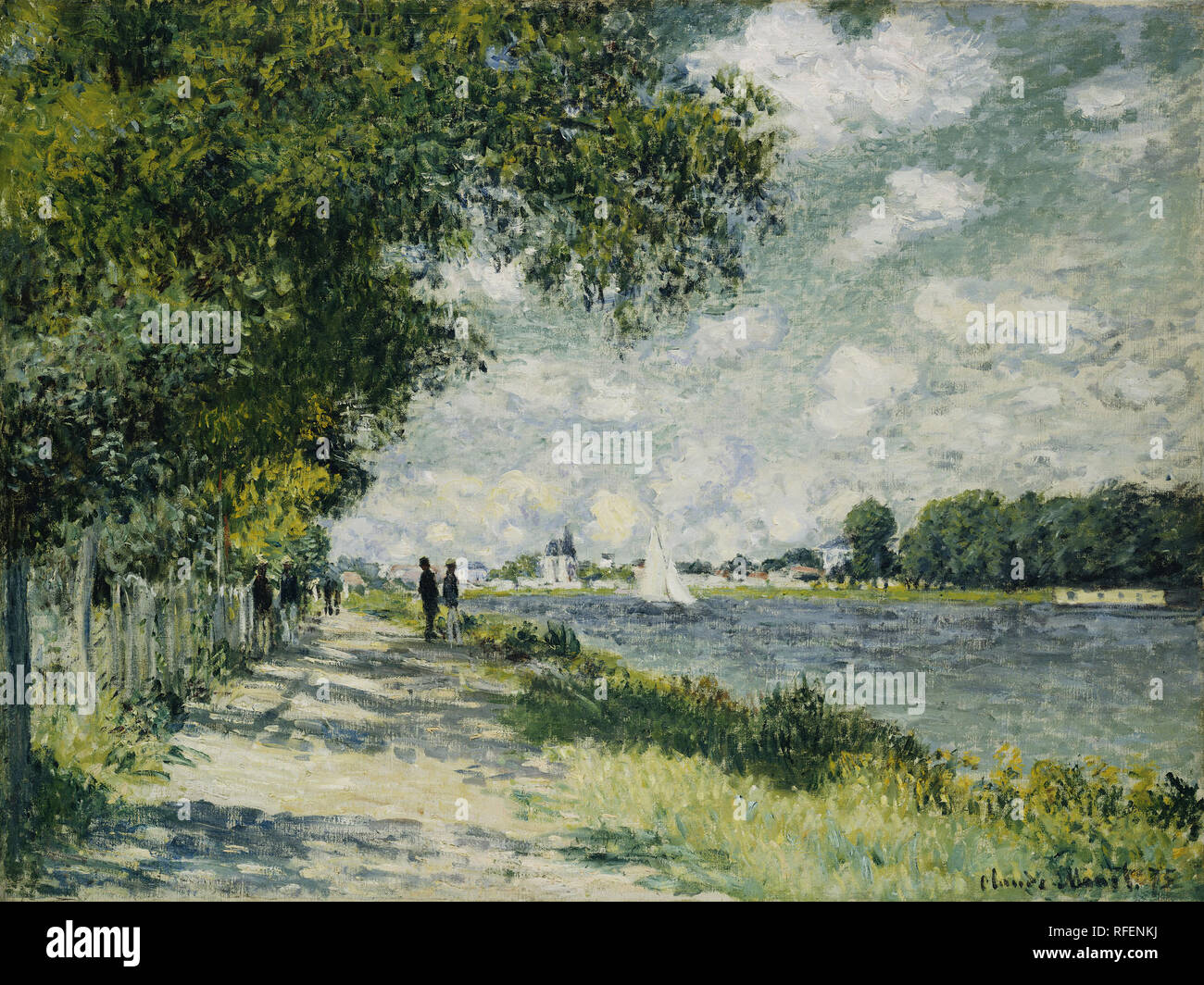 Claude Monet The Seine At Argenteuil Hi res Stock Photography And claude-monet-the-seine-at-argenteuil-hi-res-stock-photography-and