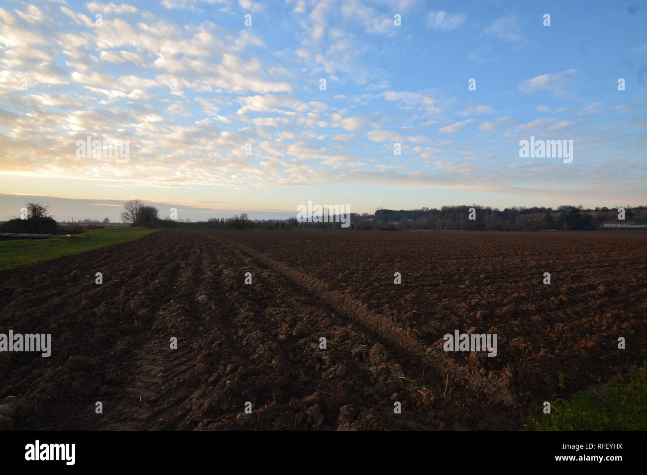 Countryside in France Stock Photo Alamy