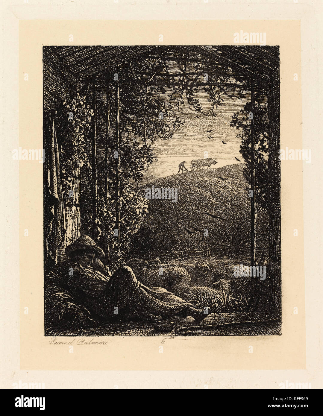 Etching on mounted china paper hi-res stock photography and images - Alamy