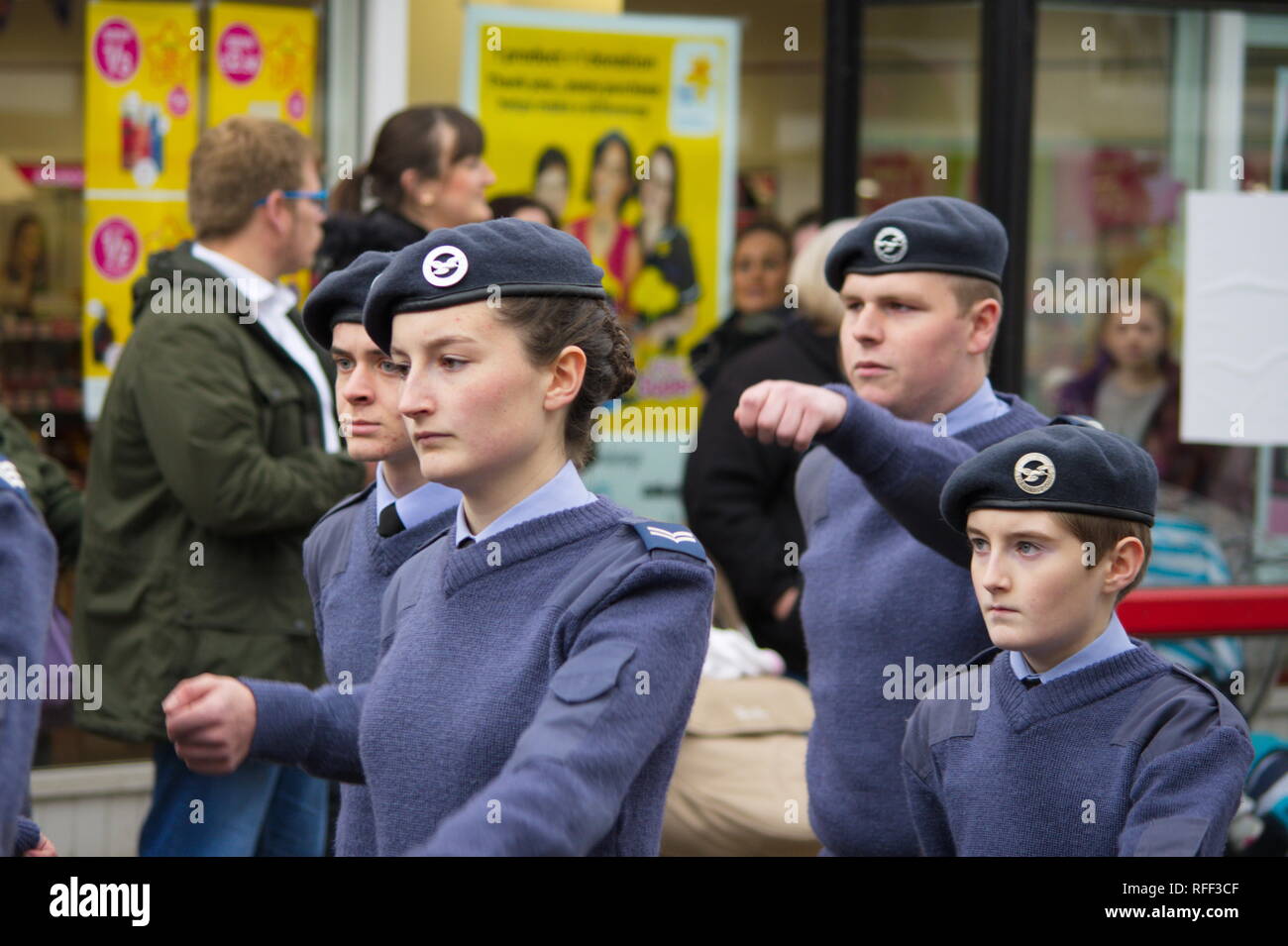 Air Cadets March At Houghton Feast Carnival Parade 2017Houghton Feast ...