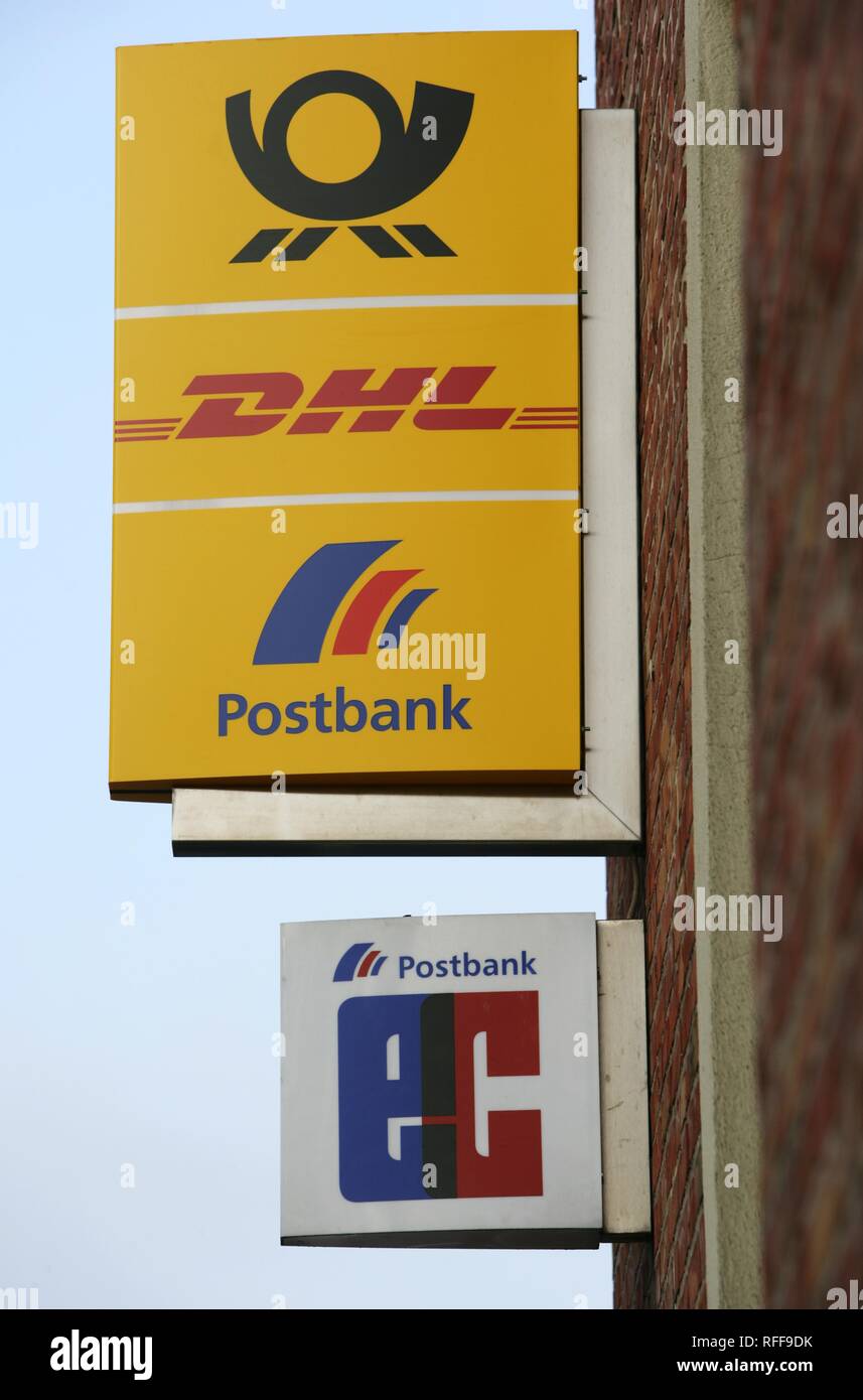 Sign And Logo German Post Postbank Hi Res Stock Photography And Images Alamy