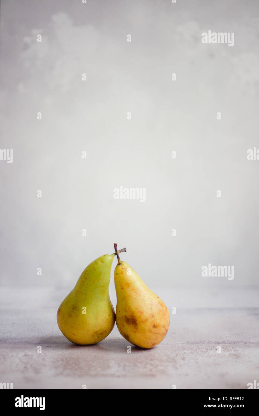 Pear pair hi-res stock photography and images - Alamy