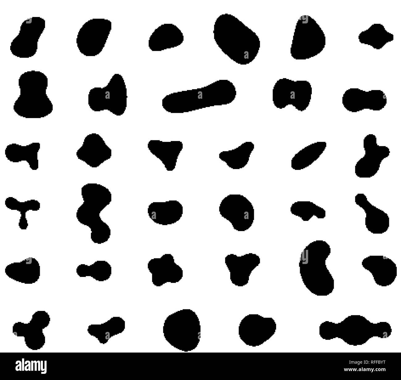 Set of abstract liquid forms and fluid shapes Stock Vector Image & Art ...