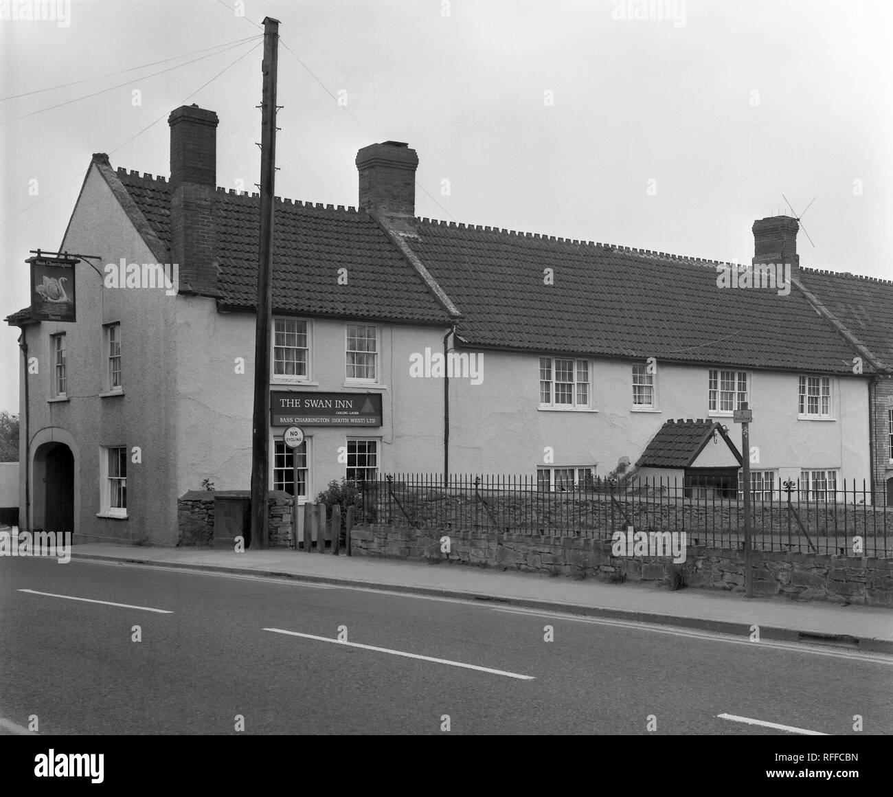 The Swan North Petherton in 1973 number 0220 Stock Photo