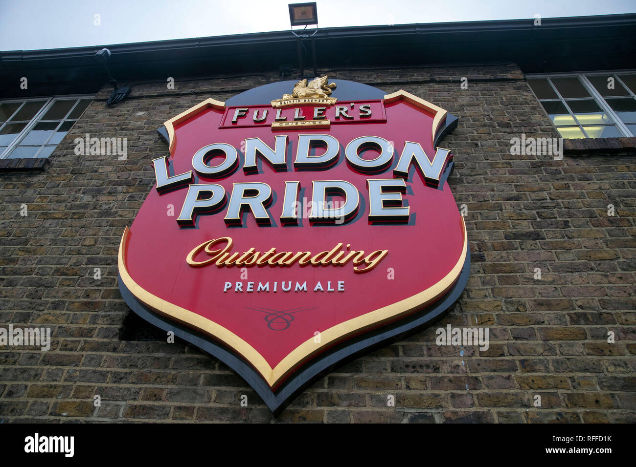 A general view of the Fullers brewery in Chiswick, west London. Fuller