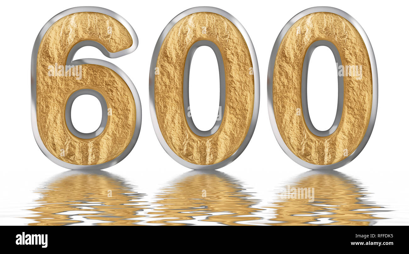 3d number 600 hi res stock photography and images Alamy