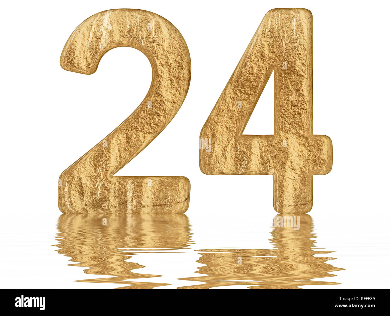 3,806 Number 24 Gold Images, Stock Photos, 3D objects, & Vectors