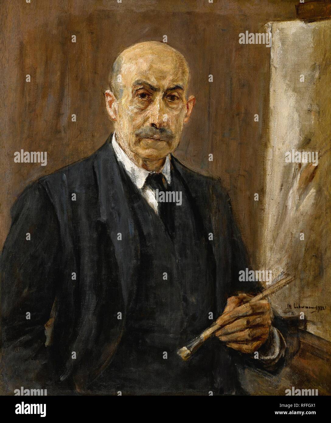 Max Liebermann Self Portrait High Resolution Stock Photography And max-liebermann-self-portrait-high-resolution-stock-photography-and