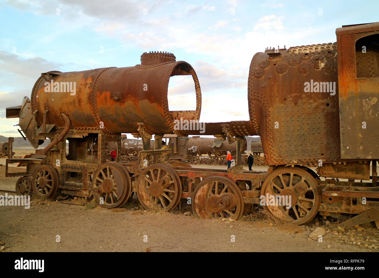 Abandoned Trains and Locomotives of the Great Train Graveyard at an ...