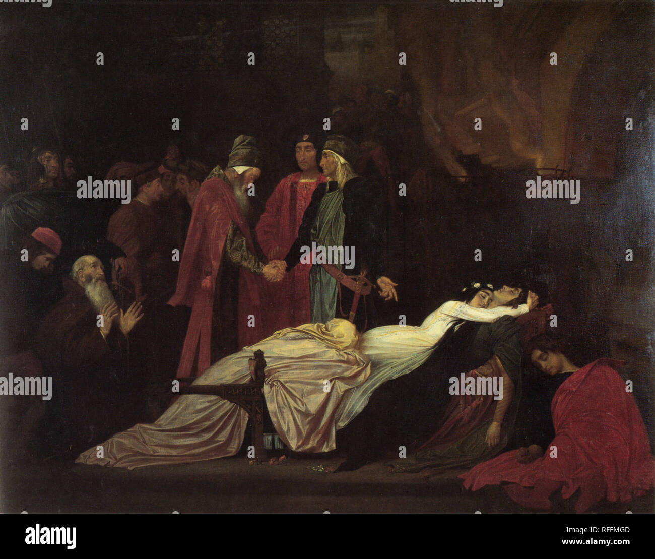 PRINTED SLIDE MONTAGUES CAPULET
