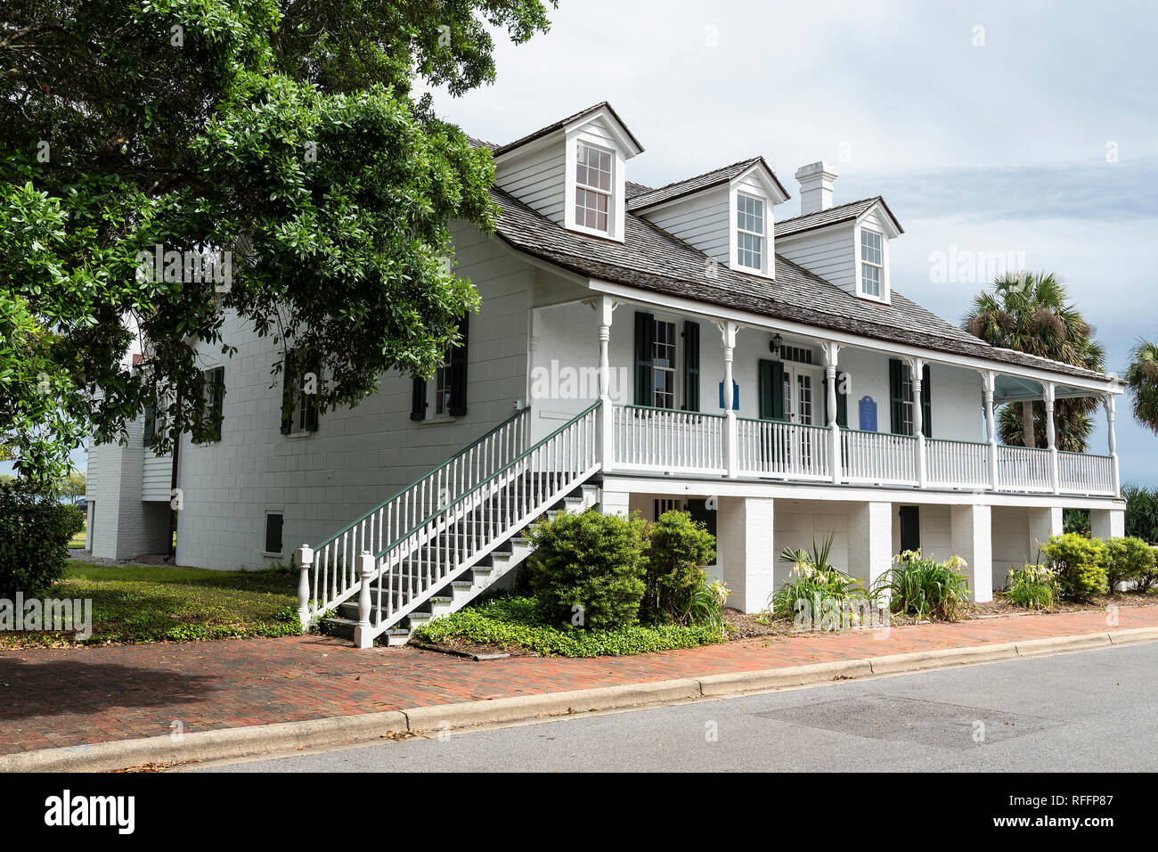 Historic Barkley House in Pensacola, Florida Stock Photo Alamy