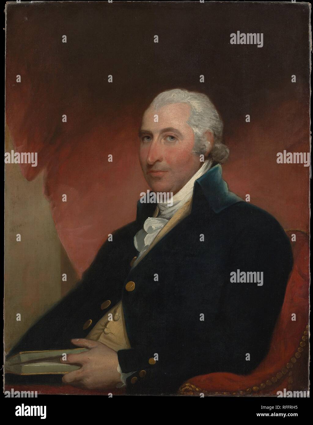 John Shaw. Artist: Gilbert Stuart (American, North Kingston, Rhode Island 1755-1828 Boston, Massachusetts). Dimensions: 36 x 28 in. (91.4 x 71.1 cm). Date: 1793. Museum: Metropolitan Museum of Art, New York, USA. Stock Photo