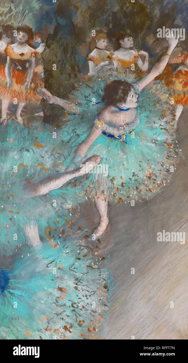 Degas dancer green hi-res stock photography and images - Alamy