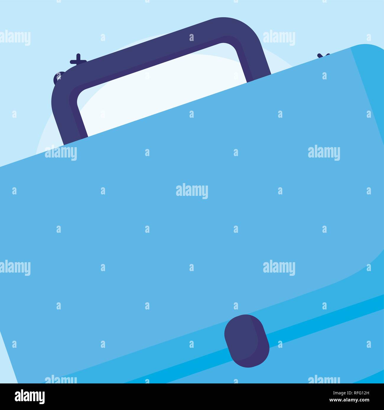 business portfolio over blue background, vector illustration Stock ...