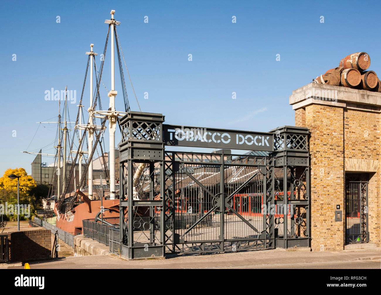 Tobacco Dock, Wapping, London Stock Photo Alamy