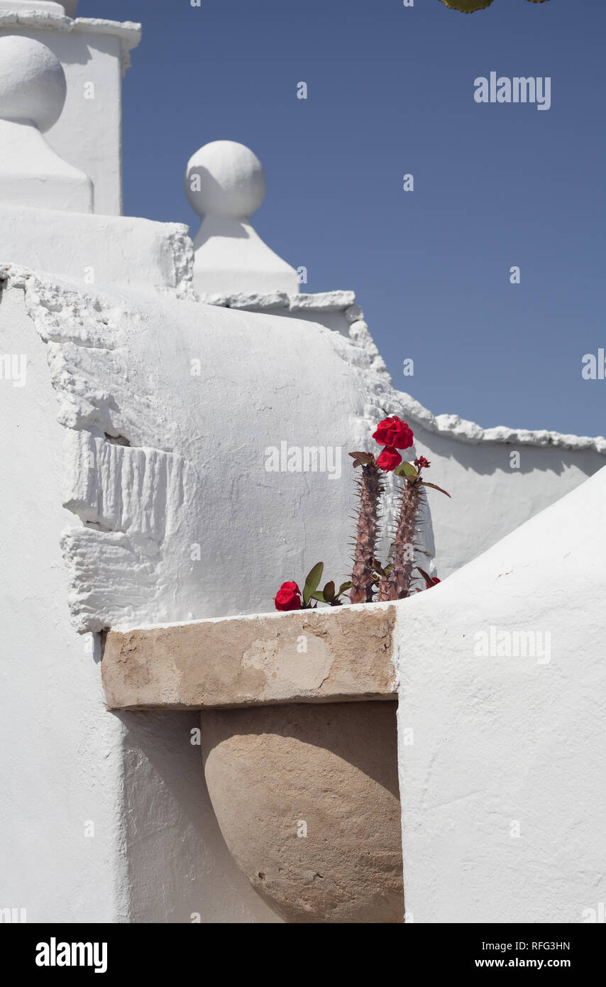 Cesar Manrique Foundation where the artist lived now an art gallery, Taro de Tahiche, Canary Island, Lanzarote Stock Photo