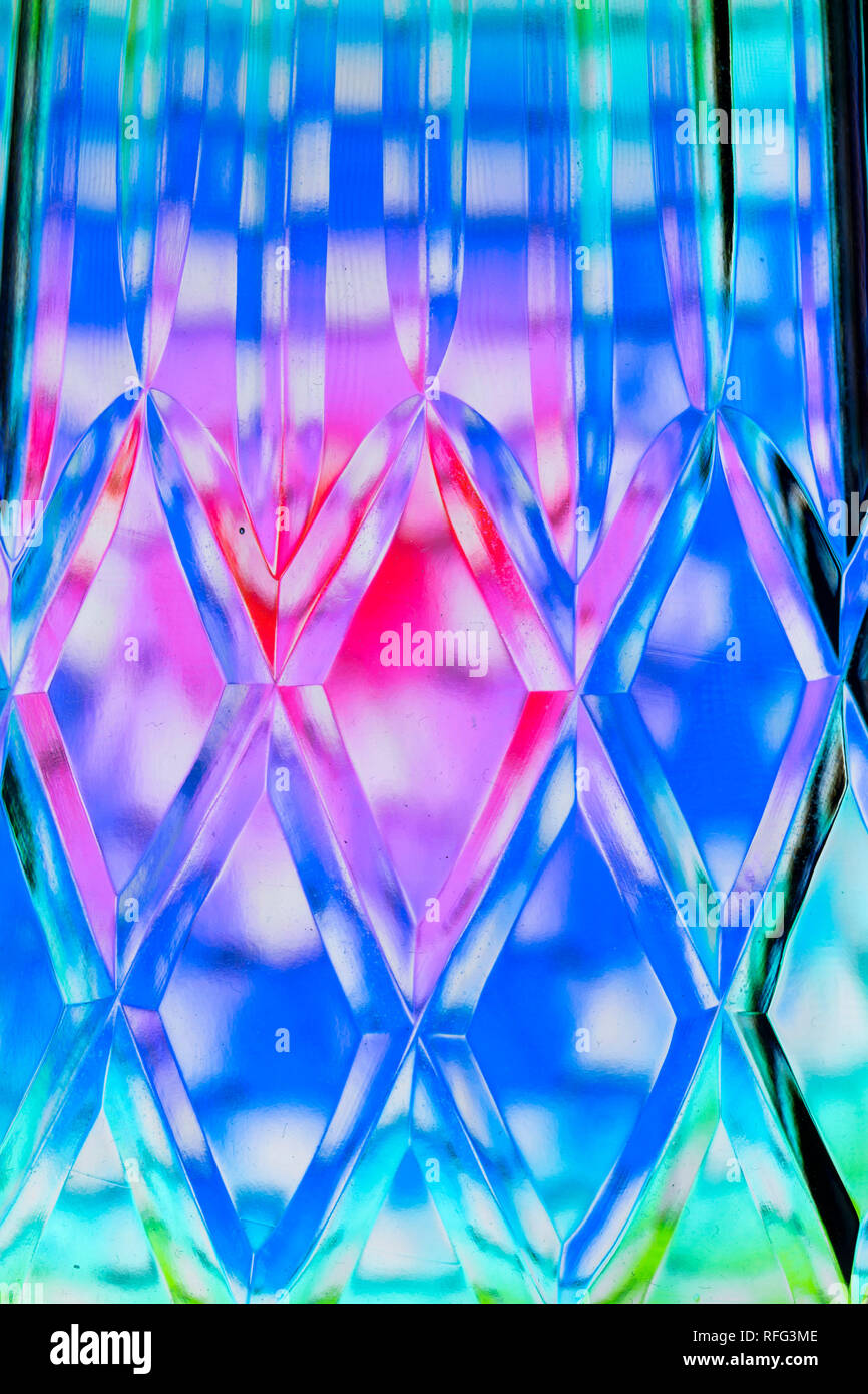 Abstract diamond textured background of a brightly colored imaged ...