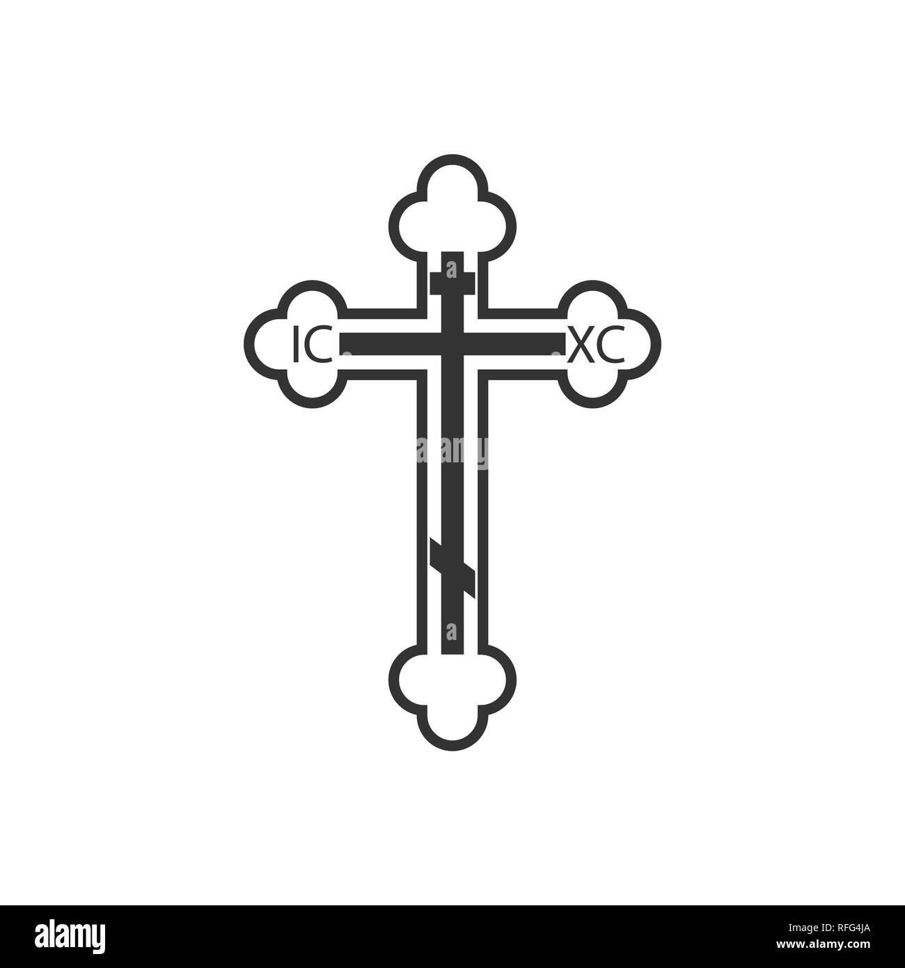 Flat Design Vector Illustration Orthodox Cross Stock Vector Image Art Alamy,Unique 3 Stone Ring Designs