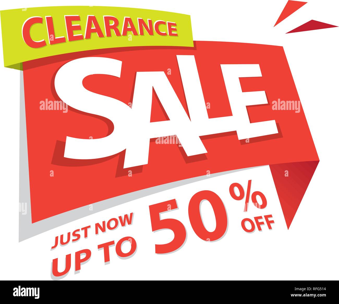 https://c8.alamy.com/comp/RFG514/clearance-sale-red-tag-50-percent-heading-design-for-banner-or-poster-sale-and-discounts-concept-vector-illustration-RFG514.jpg