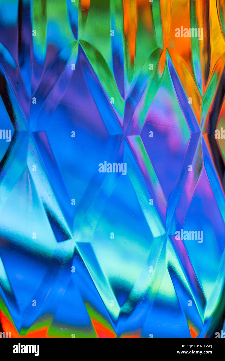 Abstract diamond textured background of a brightly colored imaged ...