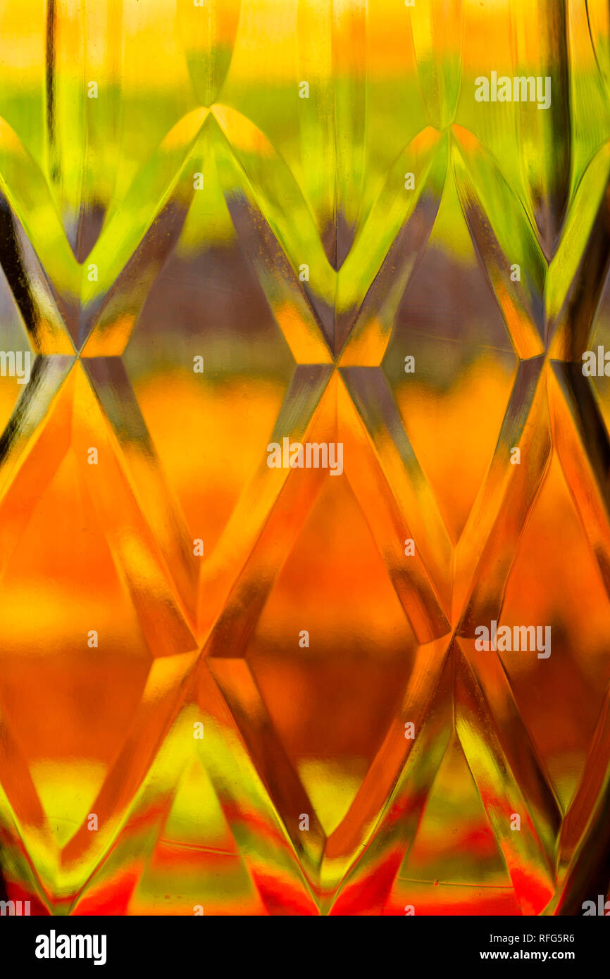 Abstract diamond textured background of a brightly colored imaged ...