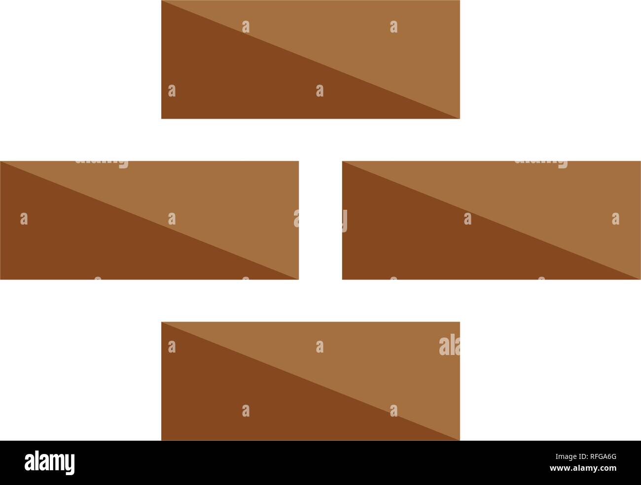 Brick wall icon vector illustration design Stock Vector Image & Art - Alamy