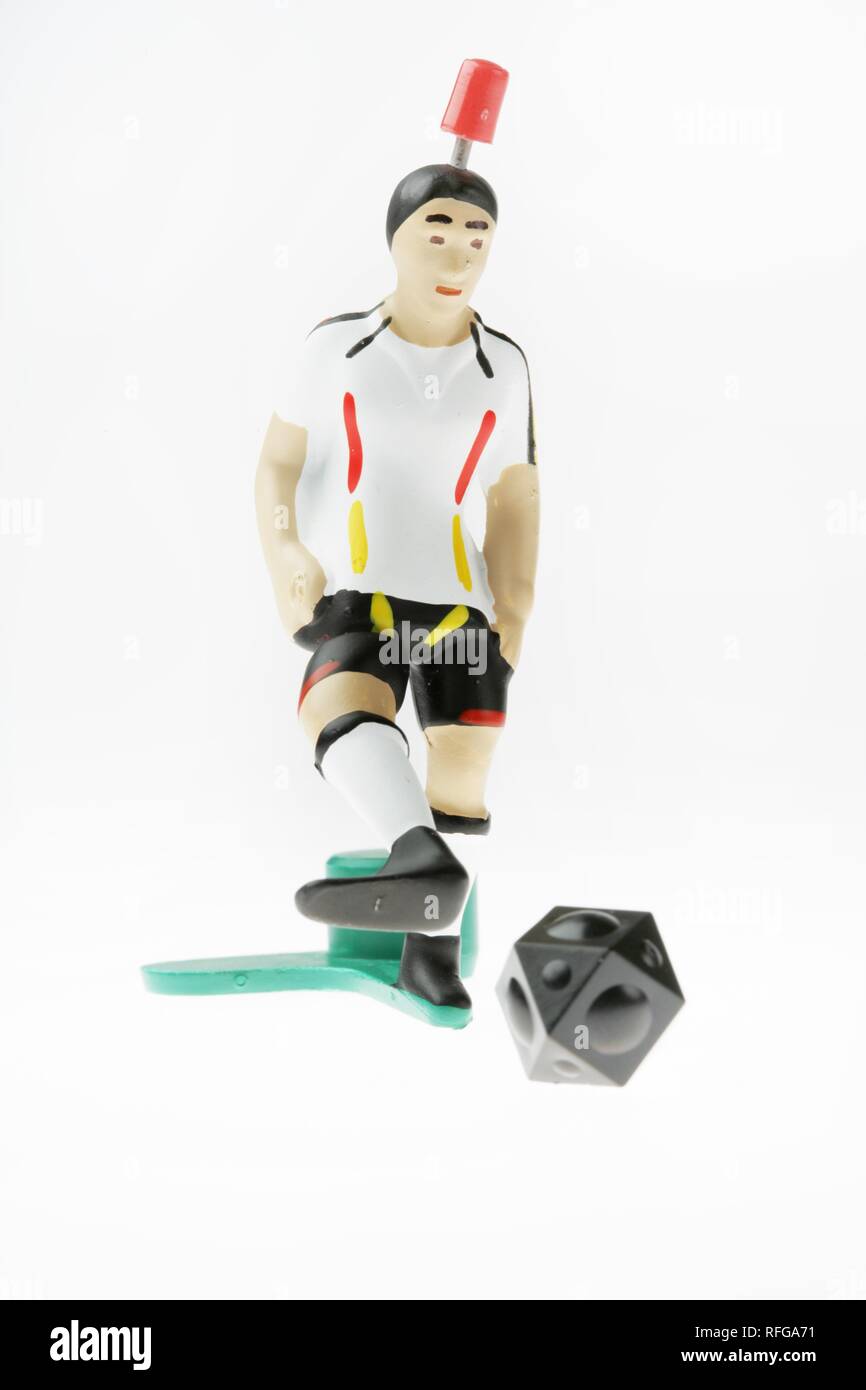 DEU Germany Tipp Kick Football Soccer Table game german team. Stock