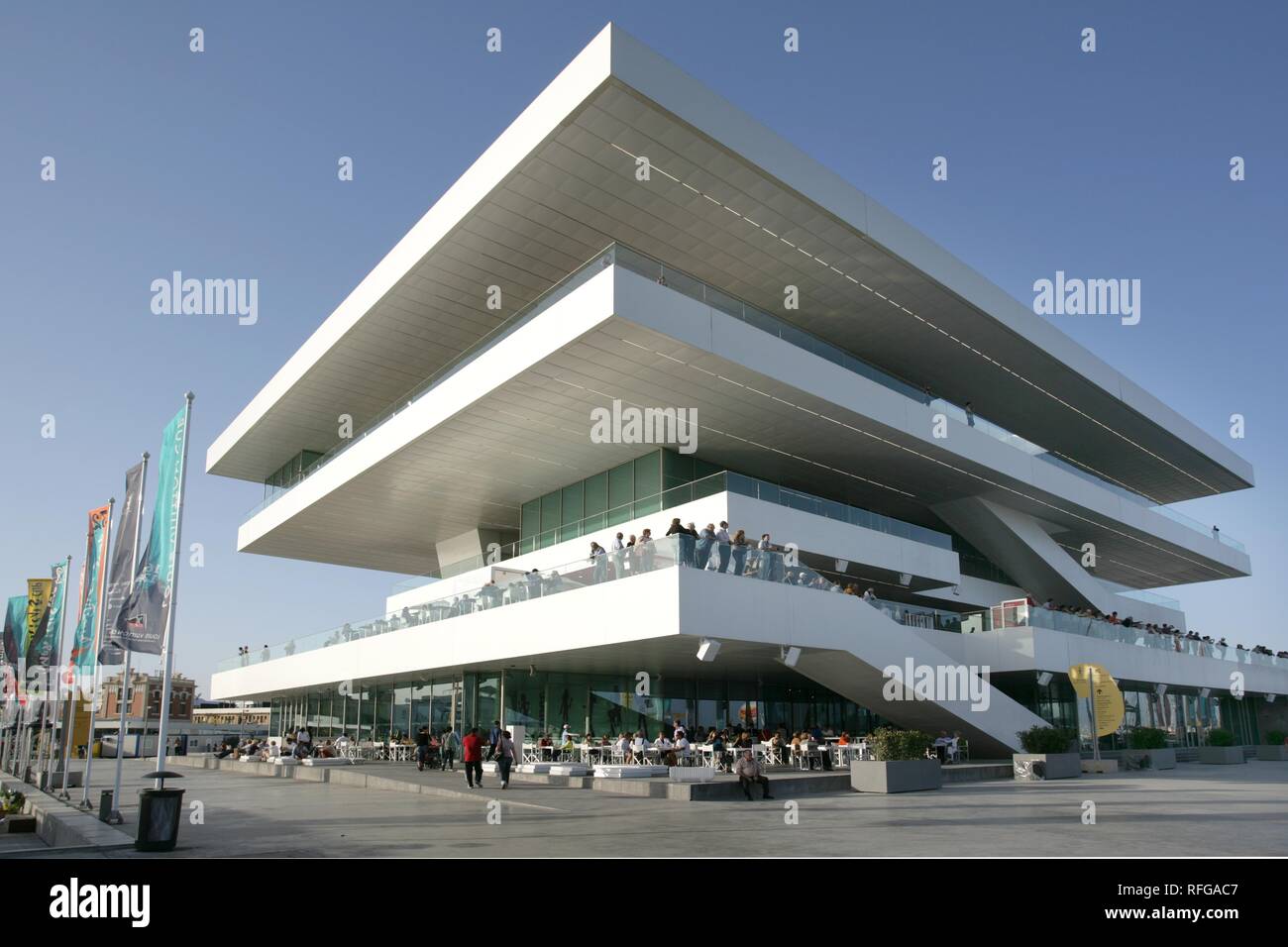 ESP, Spain, Valencia America's Cup Building "Veles e Vents" by