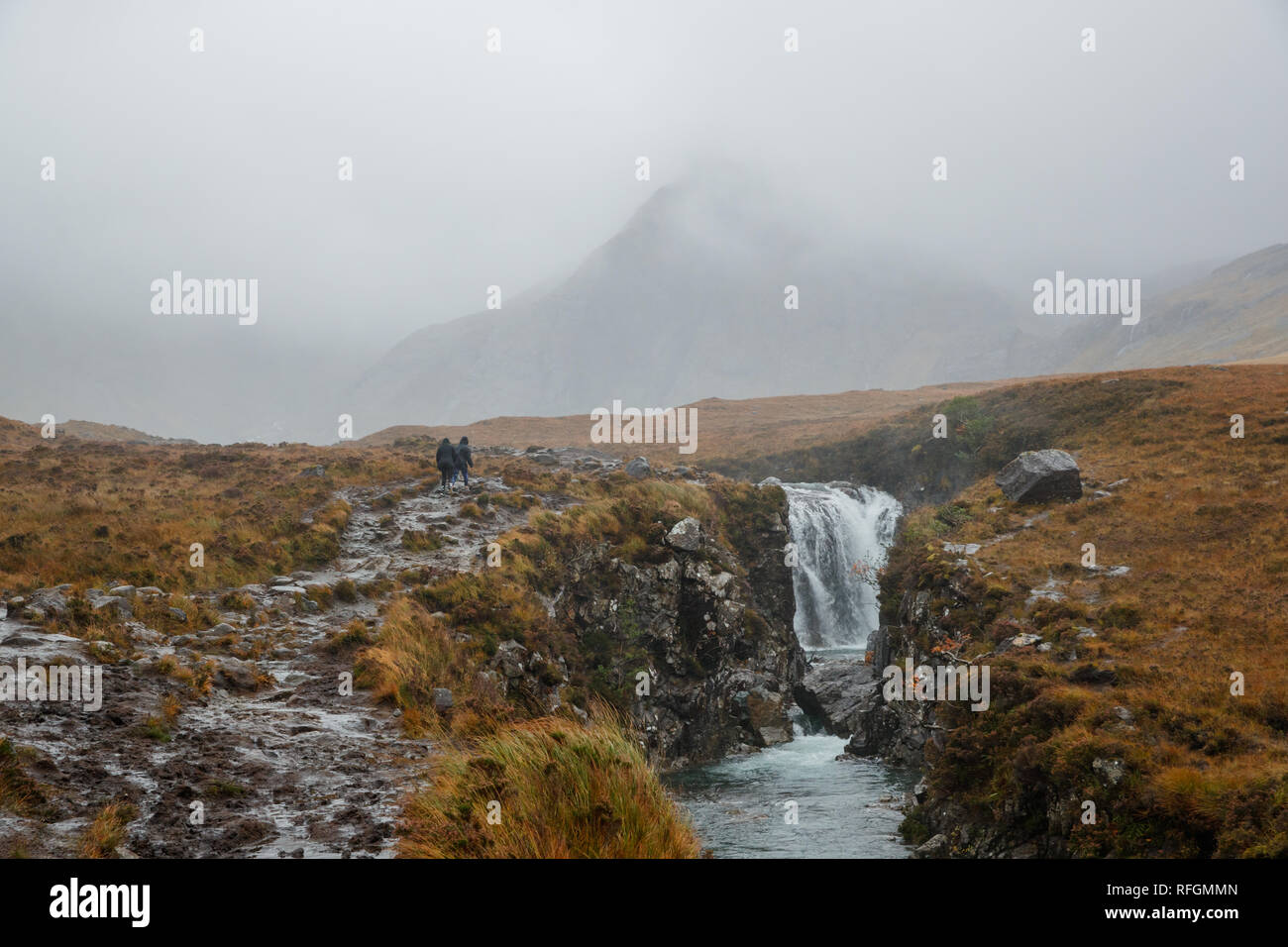 Fairy Pools on the Isle of Skye Stock Photo Alamy