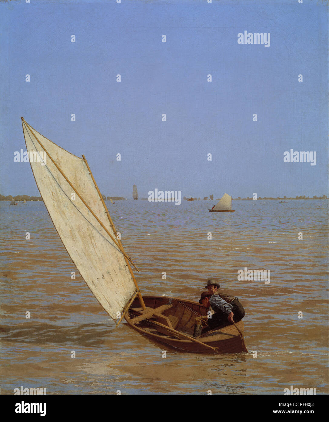 Thomas eakins boat hi-res stock photography and images - Alamy