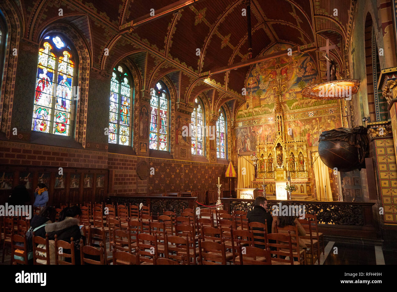 Basilica of the Holy Blood, Bruges, Belgium Stock Photo Alamy