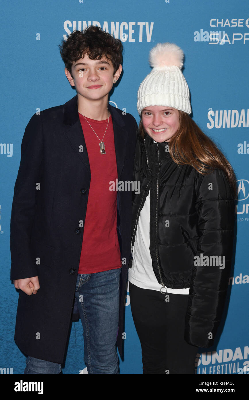 PARK CITY, UT - JANUARY 25: Noah Jupe attends the 'Honey Boy' world ...