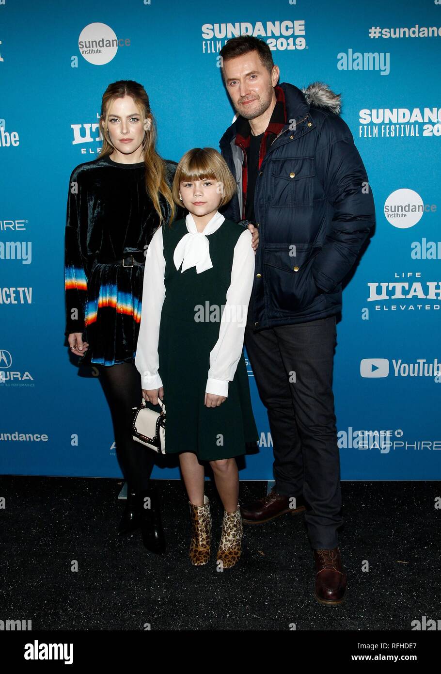 Park City, UT, USA. 25th Jan, 2019. Riley Keough, Lia McHugh, Richard