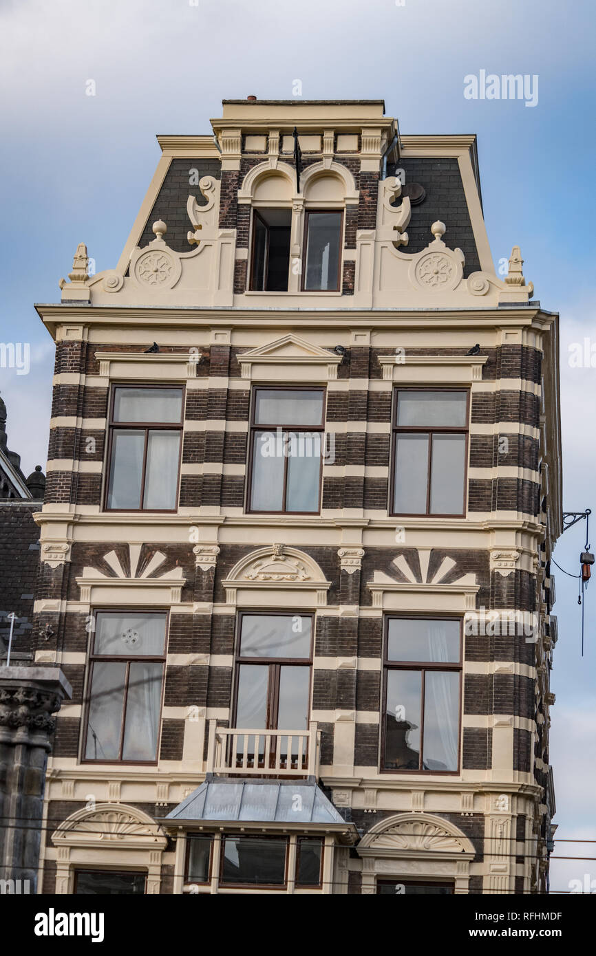 Dutch flats Amsterdam Stock Photo Alamy