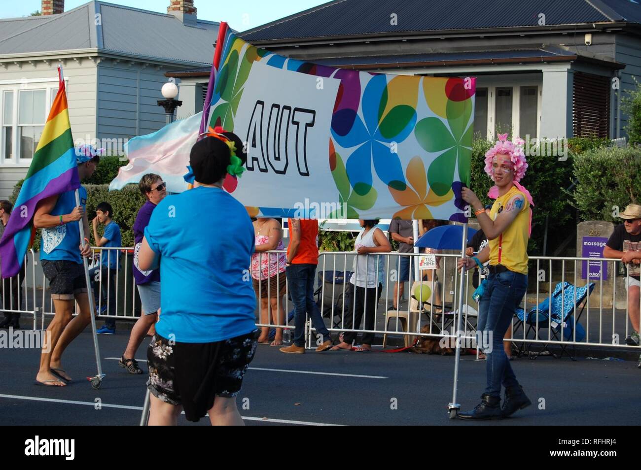 Auckland pride parade 2016 3 02 Stock Photo - Alamy