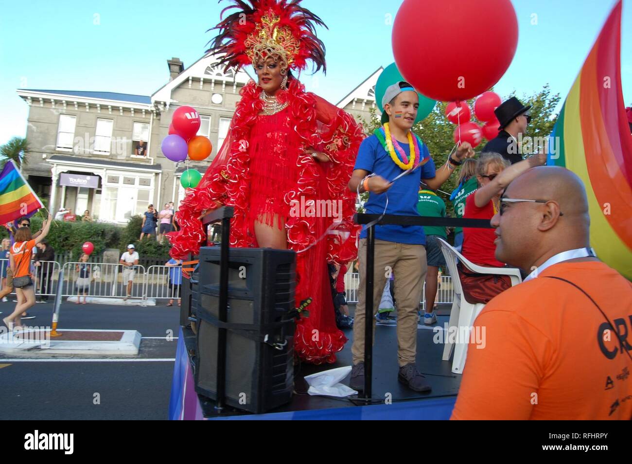 Auckland pride parade hi-res stock photography and images - Alamy