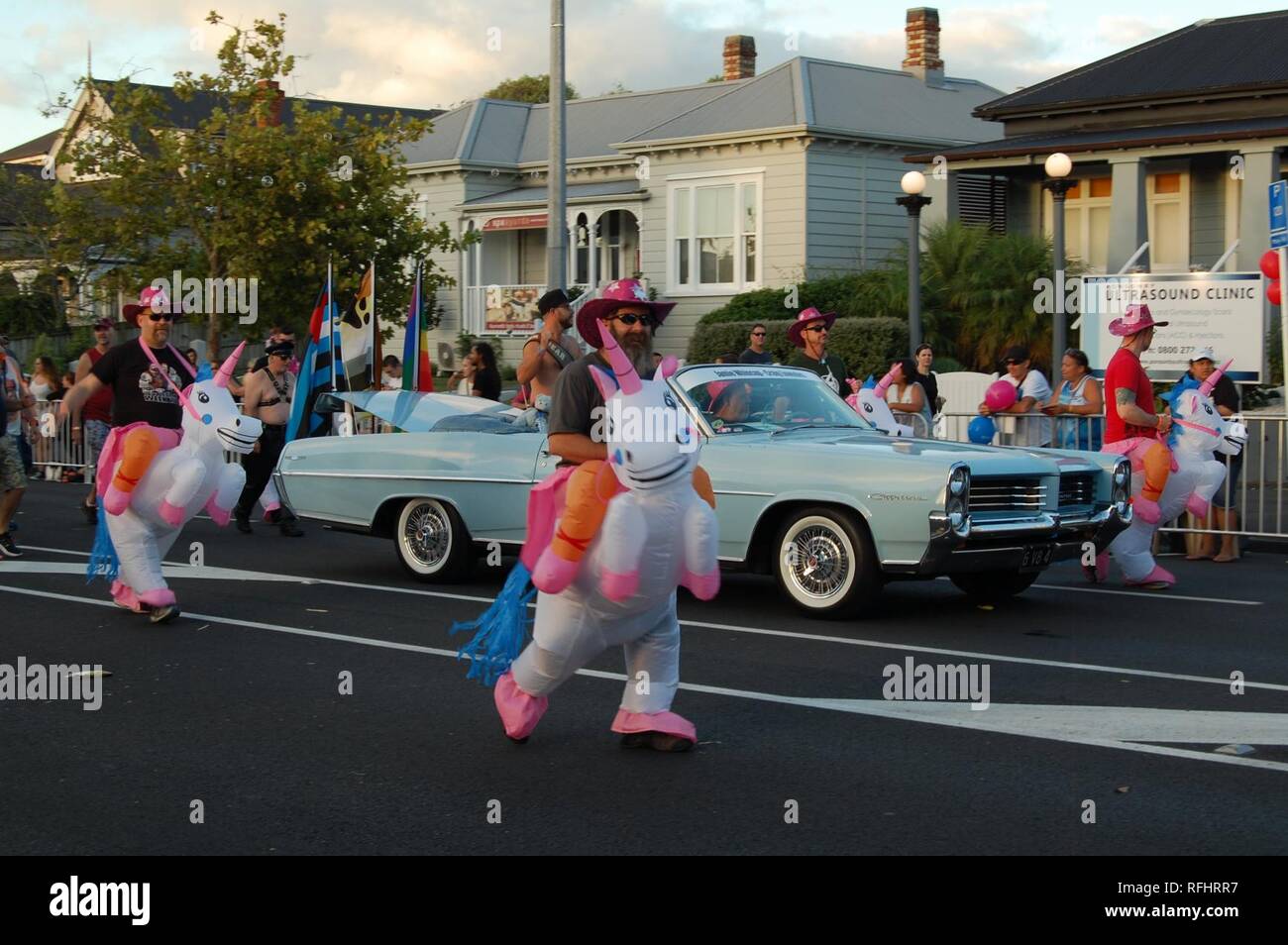 Auckland pride parade hi-res stock photography and images - Alamy