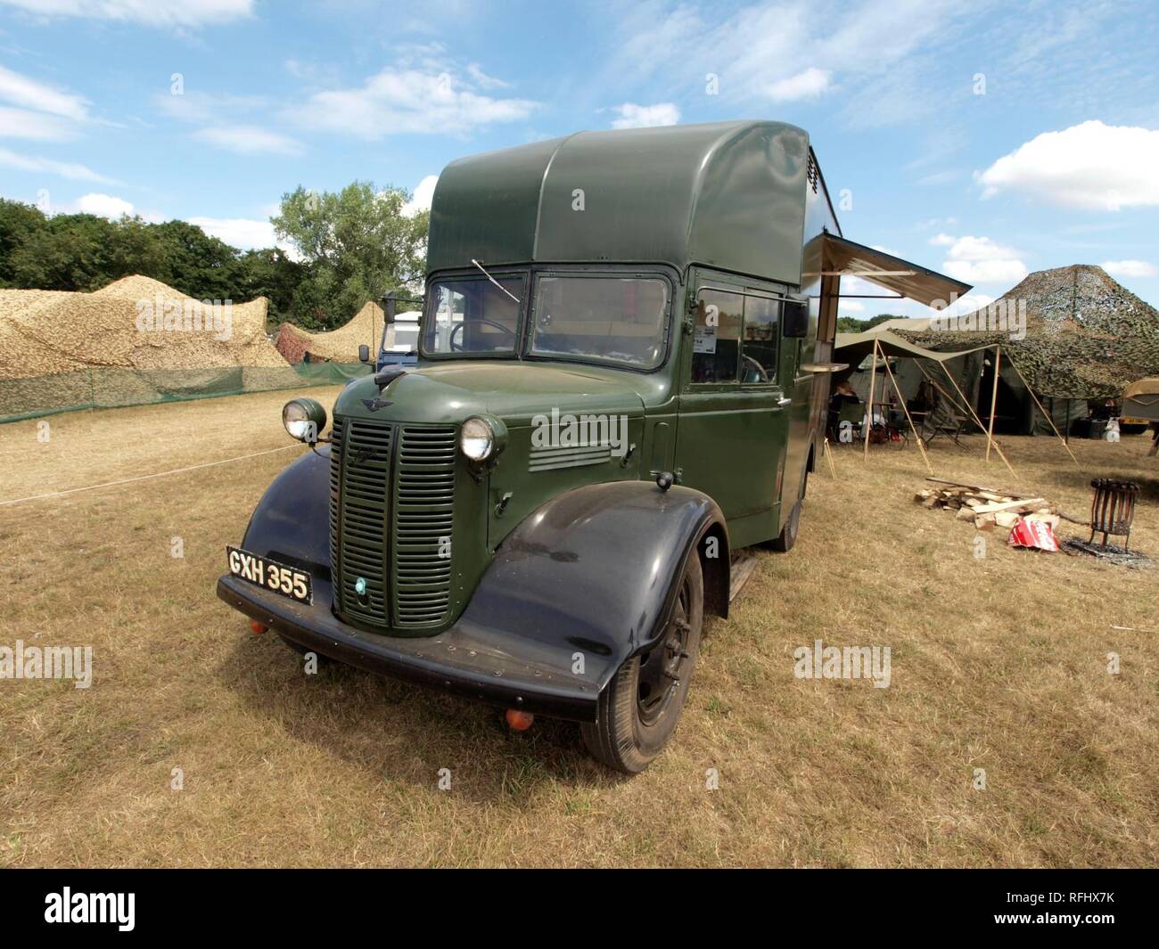 Austin K2 Mobile Canteen pic3 Stock Photo Alamy