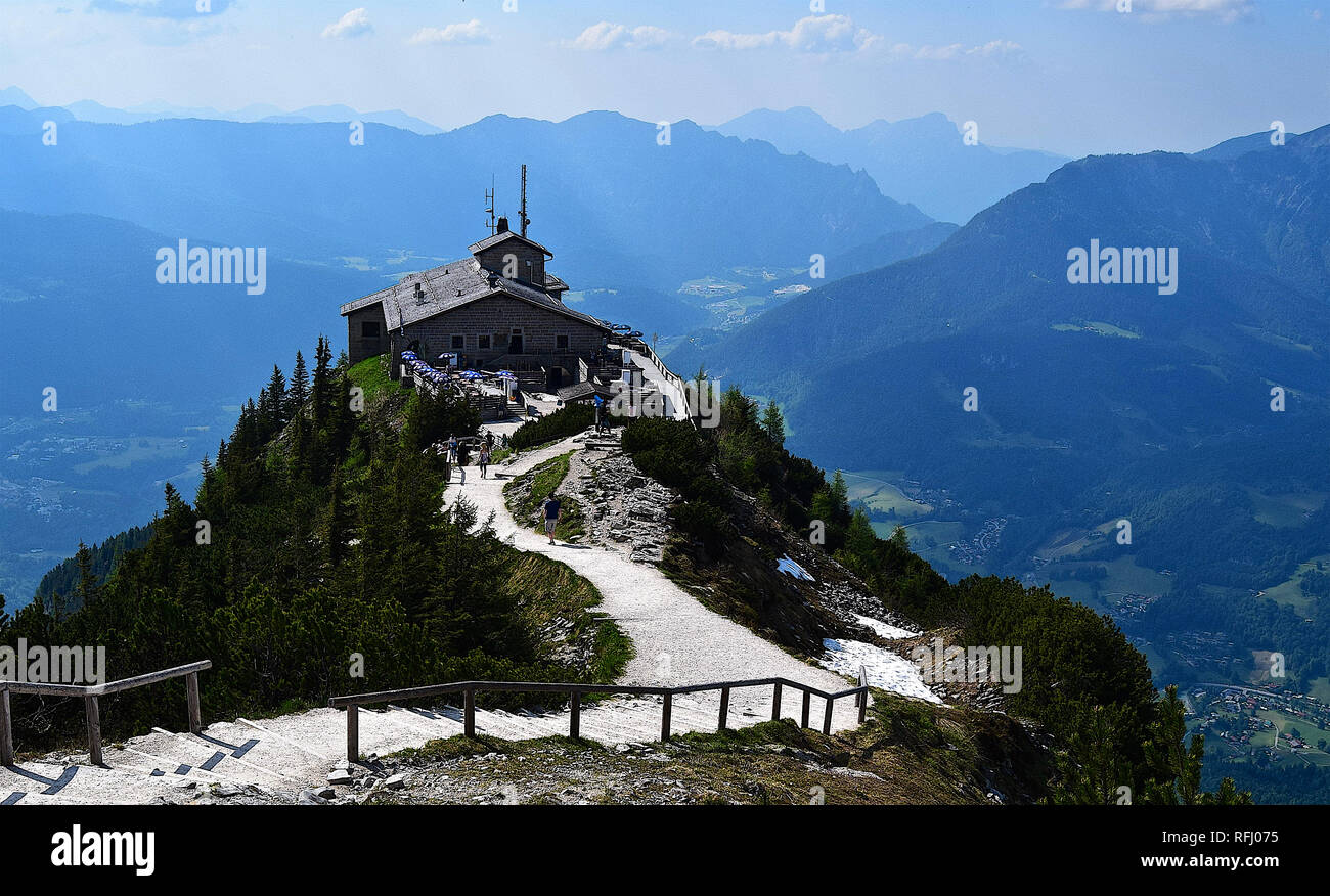 The Eagles Nest, Berchtesgaden, Bavaria, Germany, 300517 Stock Photo