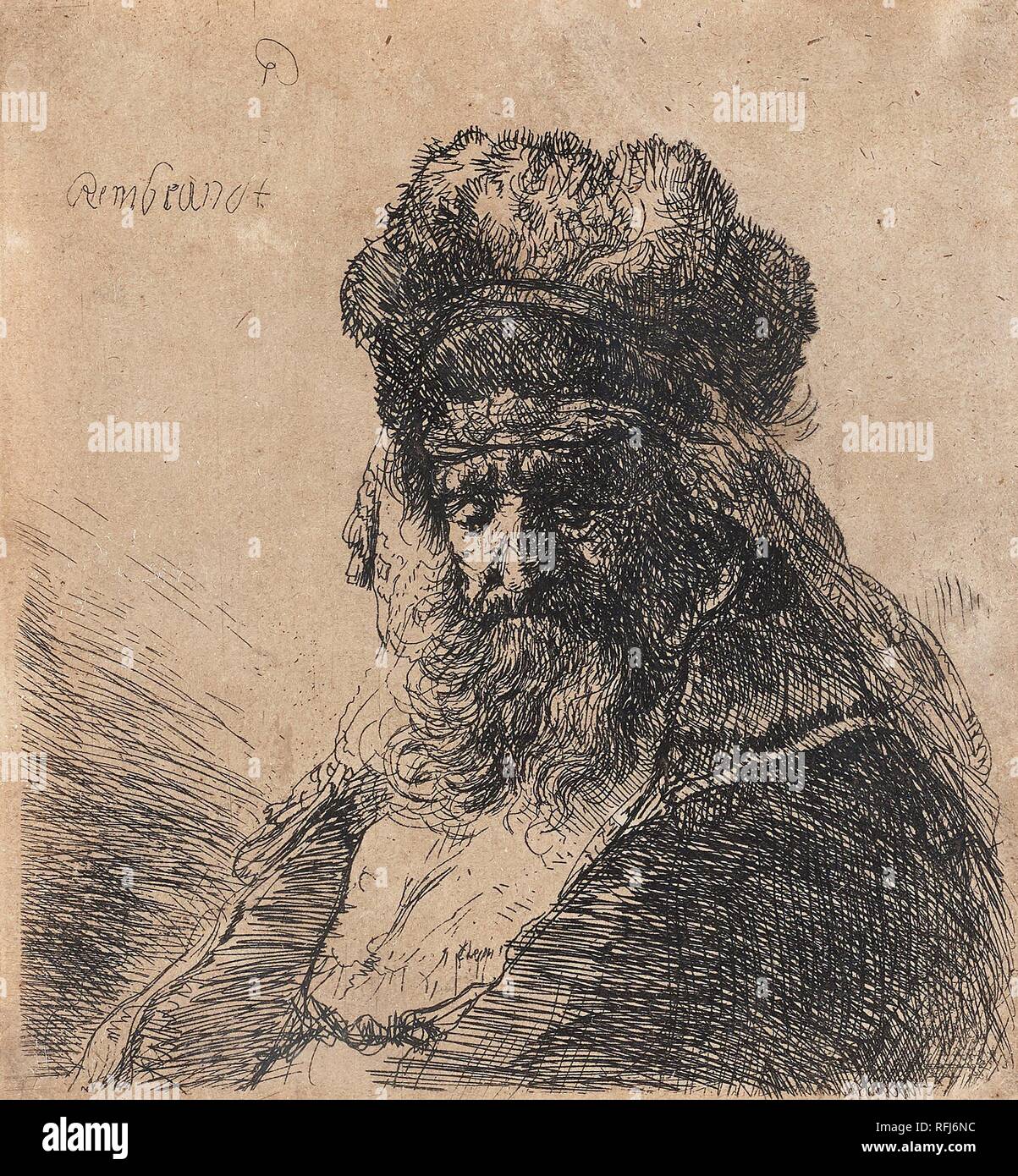 Rembrandt portrait old man beard hi-res stock photography and images ...