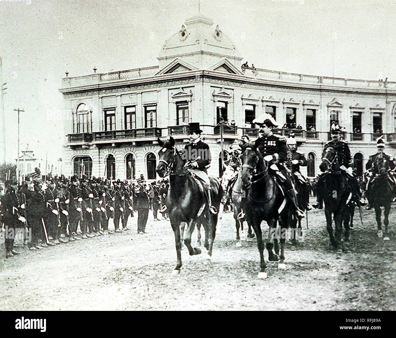 Augusto B Leguia - Lima 1908 Stock Photo - Alamy
