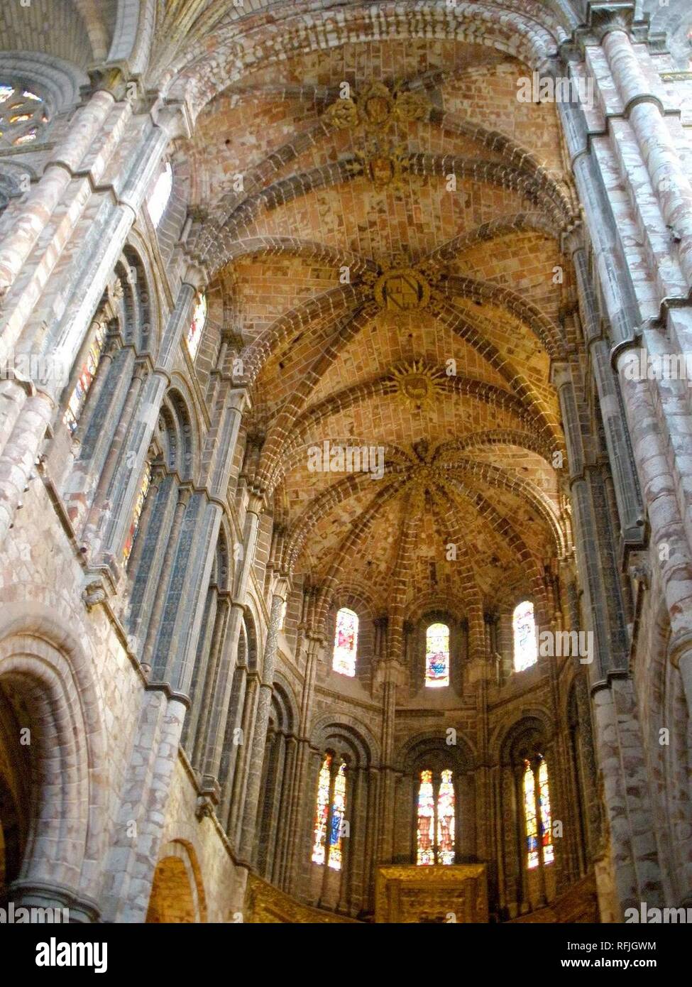 Catedral, interiores 25 Stock Photo - Alamy